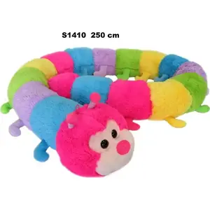 Plush Centipede Toy small foot Stonoga 250 cm — large soft toy, model MS-1410