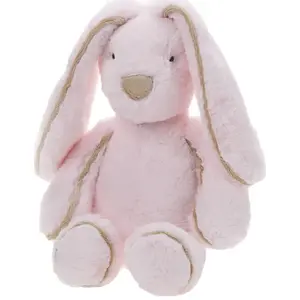 Мягкая игрушка Beppe плюшевая зайка Jolie розовая 35 см модель 13792