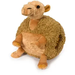 Plush Hand Warmer and Pillow DAY Cozy Noxxiez HW730 — camel design, plush heat pad