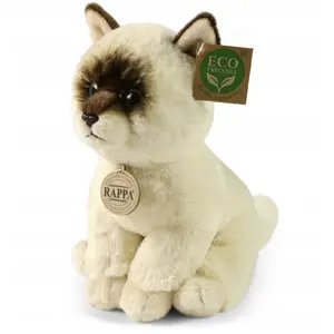 Plīša rotaļlieta Rappa Ragdoll kaķis sēdošs 23 cm, reālistisks dizains, Soft Collection