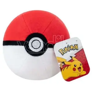 Soft toy POKEMON Poké Ball plush 10 cm by POKEMON – collectible plush ball