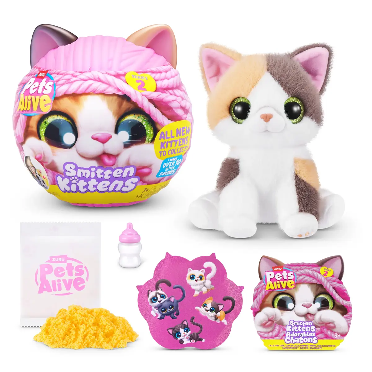 Toy cat Zuru Pets Alive Smitten Kittens Series 2 Photo 4