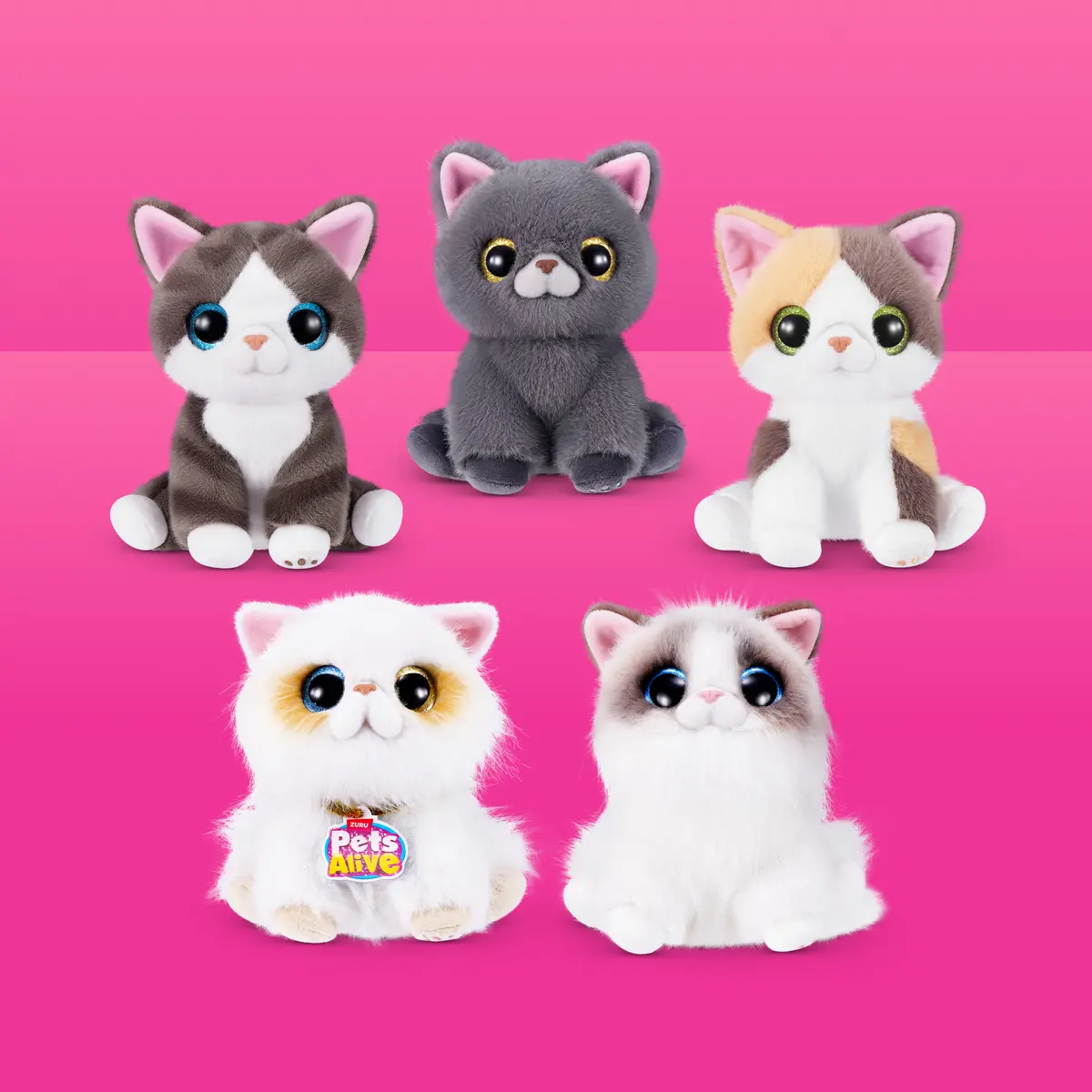 Zuru Pets Alive Smitten Kittens Series 2 Toy Cat Photo 18
