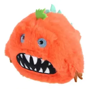 Plīša monstrs WILD&MILD Monsterkins Grom — maza mīkstā figūriņa, kolekcionējama