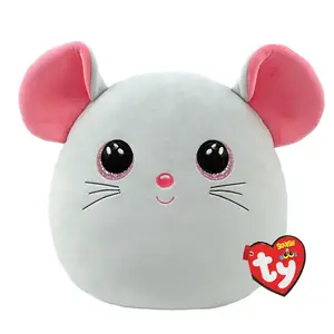 Toy by ty — Catnip Grey Mouse plush cat toy with catnip filling, model 472232