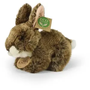Plīša rotaļlieta Rappa Zaķis 17 cm, mīkstā rotaļlieta, modelis 201873