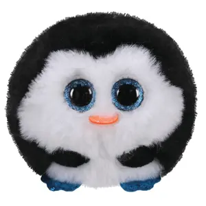 Plush Penguin Toy TY MASKOTKI Waddles, Recommended Age 3+