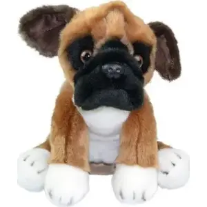 Soft toy Anek Fluffy Fam pies Boxer 30 cm plush dog toy, 30cm height