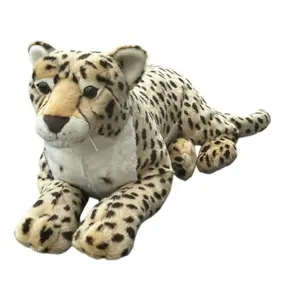 Soft toy plush Gepard 70cm by Dubi — 70 cm cheetah stuffed animal