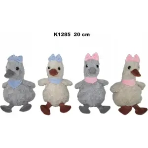 Plush Duck Toy Sunday Kaczka K-1285 20 cm, 4-sided design