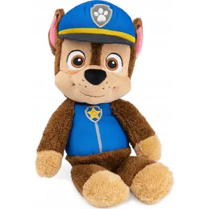 Plush toy Paw Patrol Chase — Gund Take A Long soft figure, portable carry handle, 20–30 cm (approx.)
