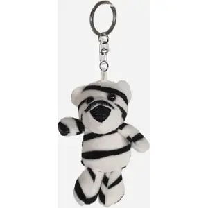 Plush keychain tiger white 8 cm, Dubi keychain tiger plush 8cm