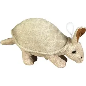 Soft toy Dubi Pancernik 14cm plush armadillo, 14 cm height, fabric construction