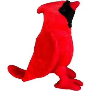 Plush Cardinal Bird Soft Toy 16 cm, Dubi