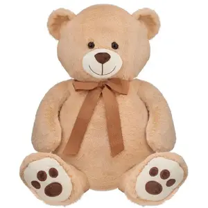 Soft toy bear Beppe Miś Ballu caramel 80 cm plush stuffed animal