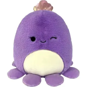 Мягкая игрушка SQUISHMALLOWS 30 см P20 Fuzz A Mallows Фиолетовый осьминог