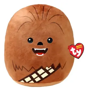 Plush Character Toy Ty Beanie Chewbacca for Ages 3+ — Soft Star Wars Figure