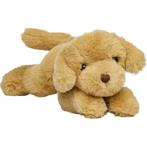 Plush dog Molli Toys Labrador cream lying 28 cm stuffed toy