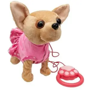 Plush Interactive Toy ASKATO Chihuahua Puppy — Interactive Soft Toy, Battery-Powered, Responsive Sound and Motion
