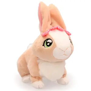 Toy rabbit Imc Club Petz IM927216 — interactive soft toy with sound, voice recording, AA battery