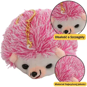 Soft toy galeria plakatu Jeż Różowy plush hedgehog 13788