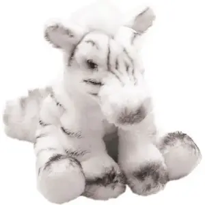 Plush Sitting Zebra 13 cm by Suki model SU-12021, soft toy, collectible size