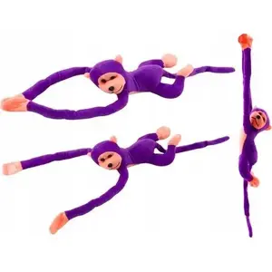 Plush Toy LEANToys Maskotka Pluszowa Małpka z Dźwiękiem 80 cm