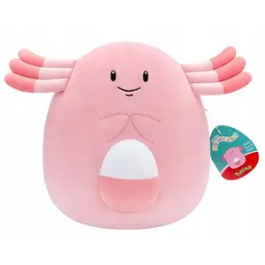 Мягкая игрушка SQUISHMALLOWS 25 см Покемон Ченси – мягкая коллекционная подушка