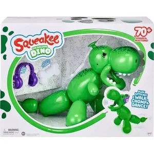 Plush Dino soft toy Sunday SQUEAKEE Dino — small squeaker plush for infants and toddlers