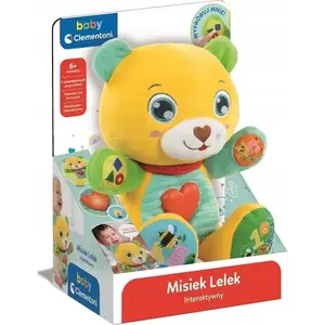 Plush talking nightingale toy CLE BABY model 50939, battery-powered interactive soft toy