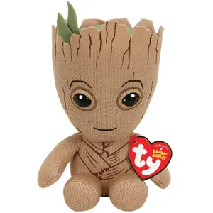 Plush toy NICI Beanie Babies Groot Marvel character Groot, collectible soft toy