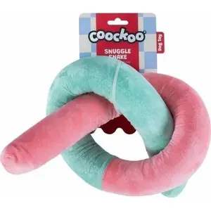 Plush Dog Toy COOCKOO Coockoo Pluszowa Węzeł - Knot Chew Toy, Mixed Colors