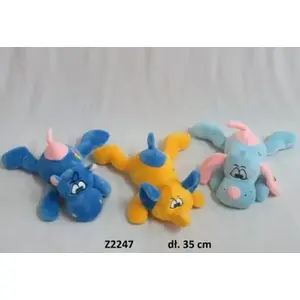 Plush Toy Sunday Z2247, 35 cm, pastel animal designs (3 variants)