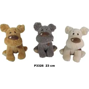 Plush Dog 23 cm, Sunday — soft toy, 23 cm height, cuddly companion