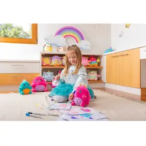 Mīkstā rotaļlieta Kesi DREAM BEAMS DINOZAUR DANA 18 cm — plīša dinoss