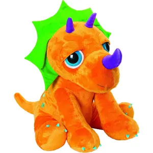 Plush toy Suki Mały Triceratops by Suki, small stuffed Triceratops dinosaur