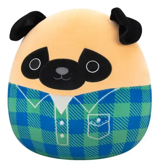 Мягкая игрушка-собачка Orbico Squishmallows Mops Photo 2