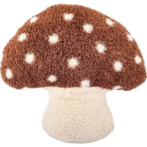 Cushion MCD Poduszka grzybek brown – decorative mushroom-shaped pillow by MCD