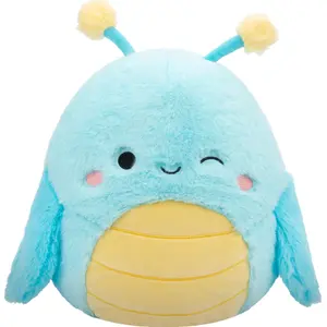 Мягкая игрушка SQUISHMALLOWS 40 см P20 Fuzz A Mallows Giles Grasshopper