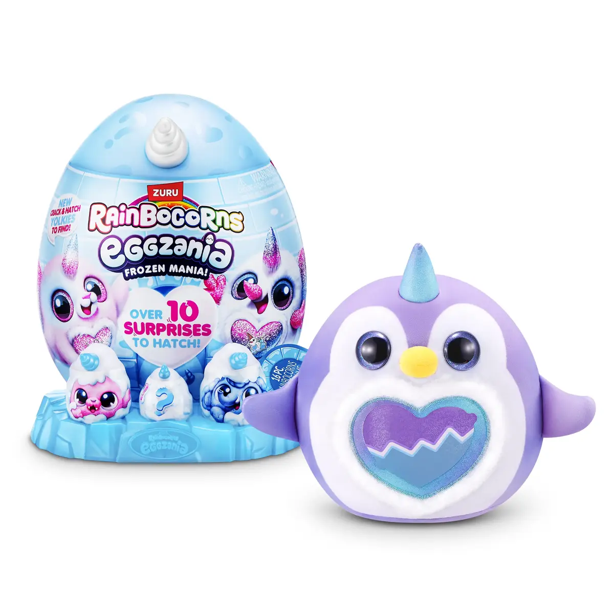 Mīkstā rotaļlieta Zuru Rainbocorns Eggzania Frozen Mania Photo 3