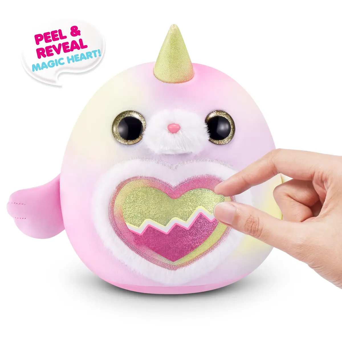 Mīkstā rotaļlieta Zuru Rainbocorns Eggzania Frozen Mania Photo 6