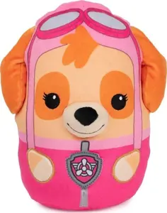 Spin Master PAW Patrol Skye Squish Plush Toy Dog Brown Pink for Ages 1 and Up