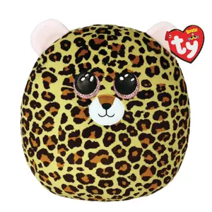 Toy leopard plush, ty 39321, suitable for ages 3+, soft stuffed animal