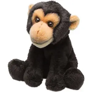 Plush Sitting Monkey 13 cm Suki model SU-12019, soft toy, collectible stuffed animal