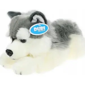 Plush Husky Dog 42 cm by Dubi, model 32041, soft toy