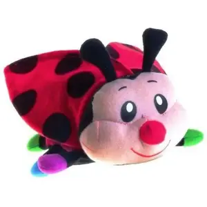 Soft toy Smily Play Uciekająca Biedronka (0210) — plush ladybug toy for children