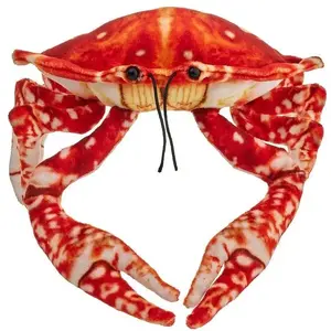 Mīkstā rotaļlieta Krabis Beppe Krab 26 cm, oranža, plīša