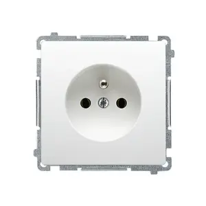 Kontakt-Simon BMGZ1CZ.01/11 rozete, 250 V, IP20, plastmasas korpuss, 75×75×40,5 mm, balta