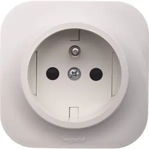 Розетка с заземлением Legrand 16A 250V кремовая модель 782447