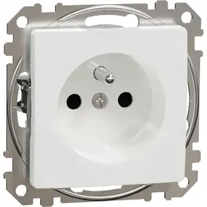 Wall-mounted Schneider Electric GN.1-KR.Z/U PZRES. white Sedna decorative switch cover plate
